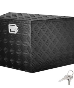 VEVOR Aluminum Alloy Trailer Tongue Tool Box with Lock