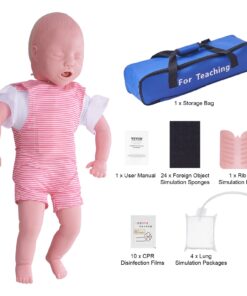 VEVOR Life-size Infant CPR and Airway Obstruction Training Manikin