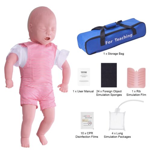 VEVOR Life size Infant CPR and Airway Obstruction Training Manikin