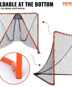 1.83m x 1.83m x 2.13m (6' x 6' x 7') Steel Frame & UV-Resistant Net