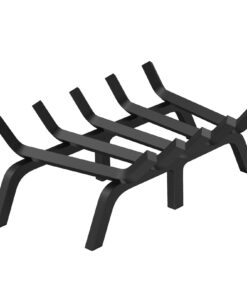 VEVOR 24 Inch (61 cm) Heavy Duty Fireplace Log Grate with 6 Support Legs