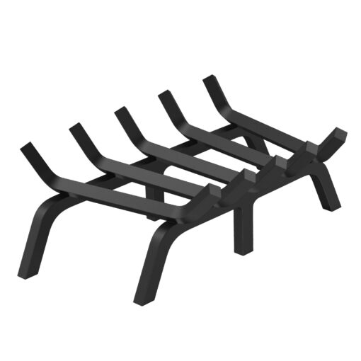 VEVOR 24 Inch 61 cm Heavy Duty Fireplace Log Grate with 6 Support Legs