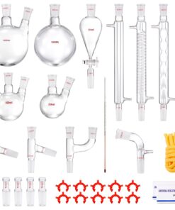 VEVOR 32-Piece Lab Distillation Kit with 1000ml Capacity