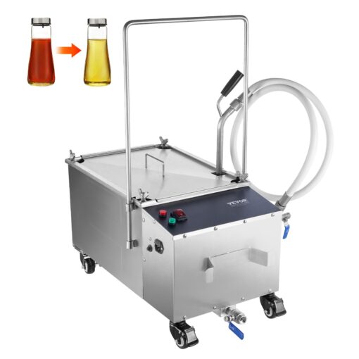 VEVOR Mobile Fryer Oil Filter System