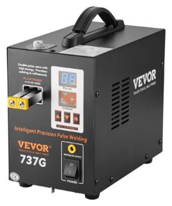 VEVOR 737G Portable Battery Pulse Spot Welder with 2.8KW Power and 2 Welding Modes for 0.12mm (0.005 inch) Nickel Stripes