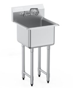 VEVOR Heavy Duty Stainless Steel Utility Sink