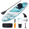 VEVOR Inflatable Stand Up Paddle Board 106 ft 323 cm x 33 in 84 cm x 6 in 15 cm with Removable Kayak Seat