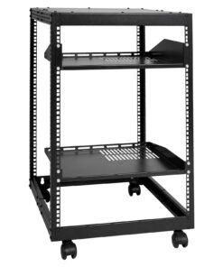 Серверная Стойка с Открытой Рамой VEVOR 15U