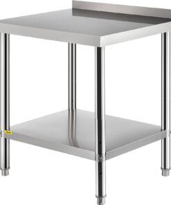 VEVOR 76 x 61 x 89 cm Stainless Steel Prep Table