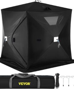VEVOR 2-3 Person Portable Ice Fishing Shelter Tent