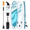 VEVOR 106ft32308mm Inflatable Stand Up Paddle Board with Accessories