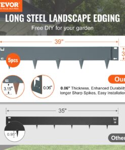 5-Pack Bendable Garden Borders