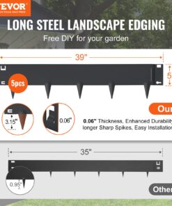 5-Pack Flexible Garden Borders