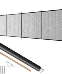 VEVOR 1.21 x 3.66m (4 x 12 FT) Removable Child Safety Pool Fence for Inground Pools