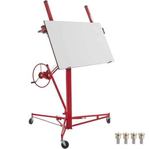 VEVOR 16ft Drywall Rolling Lifter Panel with 150lb 68kg Capacity