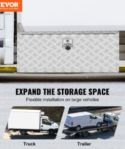 Waterproof Lockable Storage with T-Handle Latch for Trucks