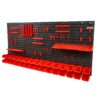 VEVOR 30 Bin Wall Mounted Storage Rack Organizer with Wall Panels and Hooks