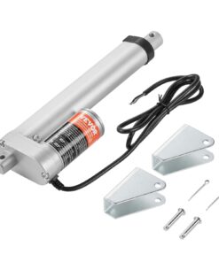 VEVOR 12V Linear Actuator 150mm (6 Inch) with High Speed 14mm/s (0.55 in/s) and 1000N (220 lbs) Torque