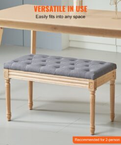 80x40 cm (32x16 in) Sturdy Ottoman for Bedroom