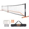 Портативный Комплект Сетки для Игры в Пиклбол VEVOR 67 м 22 Фута Регулируемого Размера с Сумкой Для Переноски