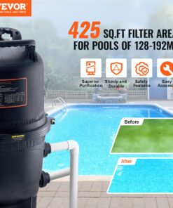 425 sq.ft (40 m²) Filter Area