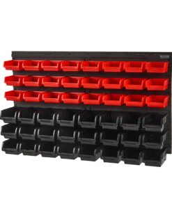 VEVOR Wall Mounted Storage Bins Rack