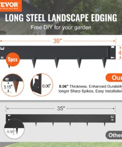 5-Pack Bendable Garden Borders