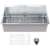 VEVOR 33 Inch 84 cm Kitchen Sink