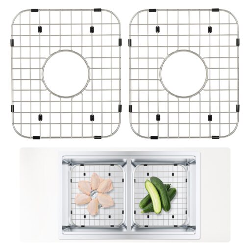 VEVOR Stainless Steel Sink Protector Grid Set