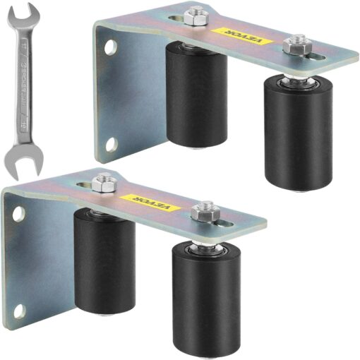 VEVOR Sliding Gate Roller Guide with Adjustable Nylon Rollers