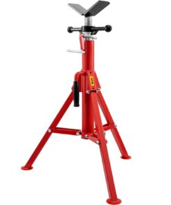VEVOR Heavy Duty Adjustable V-Head Pipe Stand