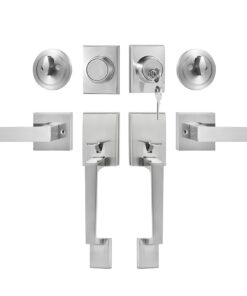 VEVOR Heavy Duty Double Door Handle Lock Set