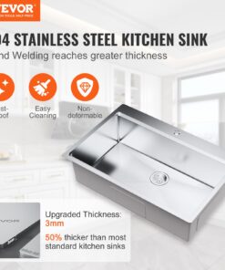 Single Bowl with Ledge and Accessories