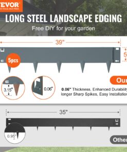 5-Pack Bendable Garden Borders