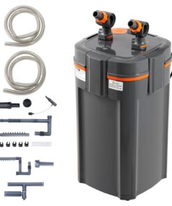 VEVOR 75 Gallon (284 L) Aquarium Canister Filter with 11W UV Lamp