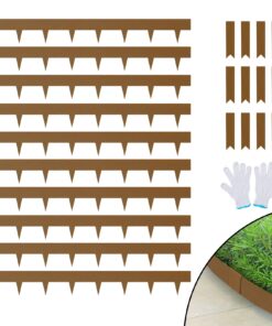 VEVOR 10-Pack Bendable Corten Steel Landscape Edging