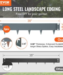 5-Pack Garden Borders