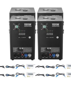 VEVOR 700W Cold Spark Fireworks Machine Set of 4