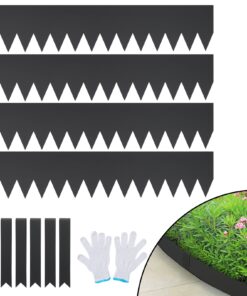 VEVOR Bendable Steel Landscape Edging with Clips
