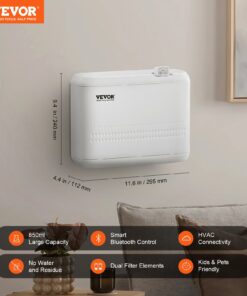 Covers 465m² (5000 Sq.Ft) with Bluetooth Control