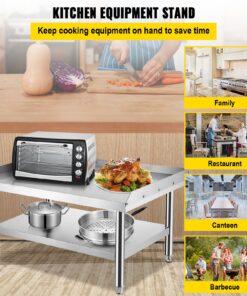 152 x 76 x 61 cm (60 x 30 x 24 Inches) with Adjustable Storage Undershelf