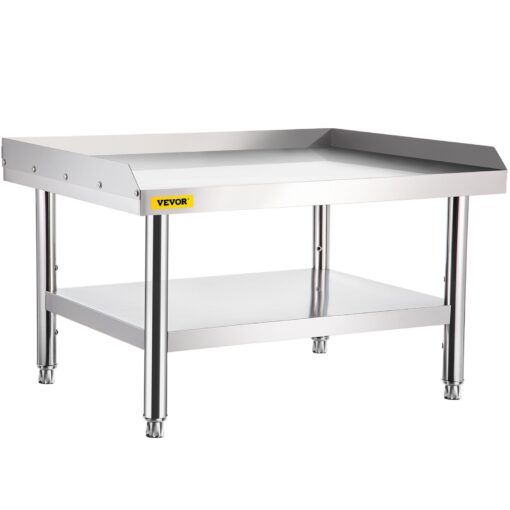 VEVOR Heavy Duty Stainless Steel Grill Stand Table