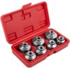 VEVOR 7 Piece Oil Filter Socket Wrench Set