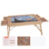 VEVOR Wooden Jigsaw Puzzle Table for 1500 Pieces with Folding Legs
