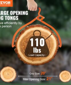 50 cm (20 inch) 2 Claw Skidding Tool with Non-Slip Grip