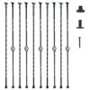 VEVOR 10 Pack Galvanized Steel Staircase Balusters