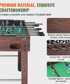 Крытый Полноразмерный Прочный Футбольный стол для игры в футбол с 22 Игроками