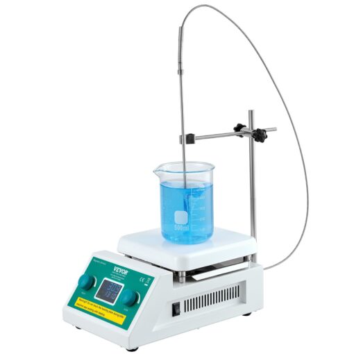 VEVOR Magnetic Stirrer Hot Plate with 500W Heating