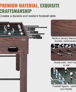 Прочный Настольный футбольный стол из МДФ в помещении на 26 игроков