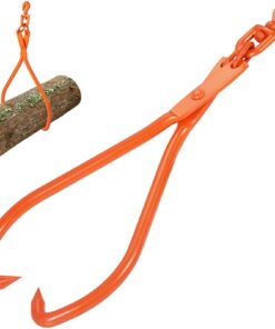 VEVOR 32-inch (81 cm) Heavy Duty Steel Log Skidding Tongs with 2 Claws
